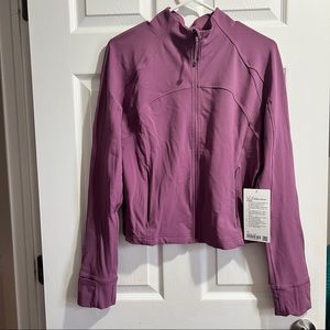 ❌SOLD❌ Lululemon Vintage Plum Nulu Cropped defined jacket